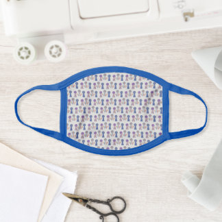 En Tissu Brookhaven_Labradors 3 rosettes Imprimer le masque