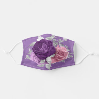 En Tissu Masque facial pourpre