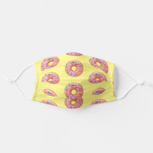 Masque visage de donut bruyant