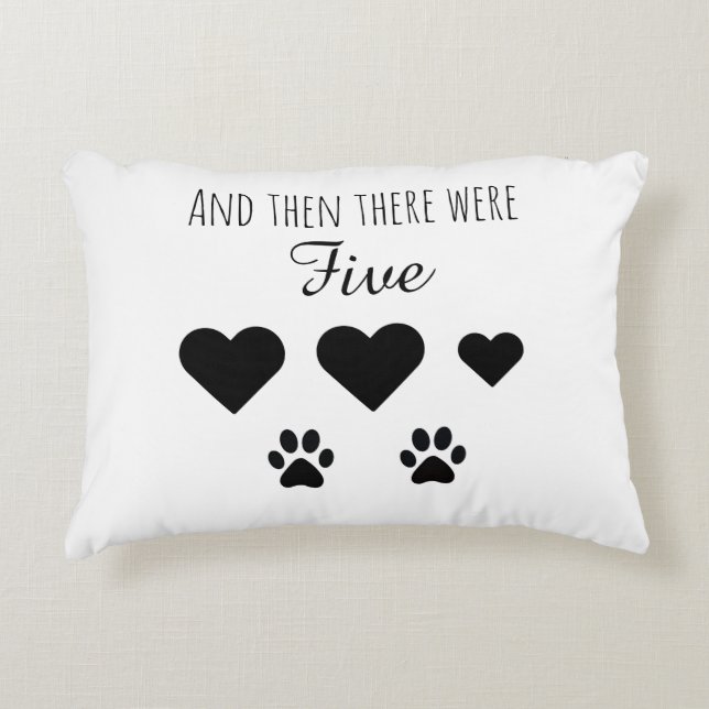 En toen waren het er vijf accent kussen (Voorkant)