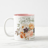 En Tout, Merci Mug Rose Floral (Gauche)
