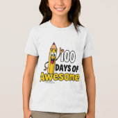 En Tri-matière 100 jours de super T-shirt (Recto)