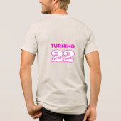 En Tri-matière 22 #CrewNeckTee T-Shirt (Verso)