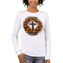 ABIDE Jean 15:4 T-Shirt Chrétien d'Automne | Citro