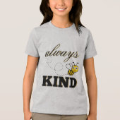 En Tri-matière "always be kind" t-shirt (Recto)