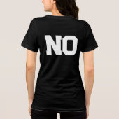 En Tri-matière AUCUN t-shirt (Verso)