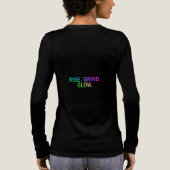 En Tri-matière AUGMENTE. GRIND. GLOW. - T-shirt féminin motivant (Verso)