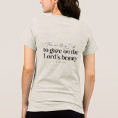 En Tri-matière Beauté de Dieu T-shirt (Verso)