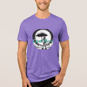 En Tri-matière Bella+Canvas Jersey T-Shirt à manches courtes
