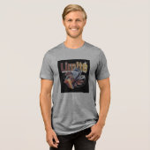 En Tri-matière Bella+Canvas Tri-blend T-Shirt (Recto plein)