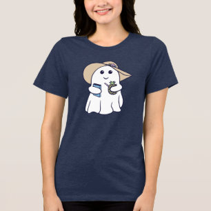 En Tri-matière Bookish & Beachy Summerween Ghost T-Shirt