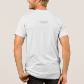 En Tri-matière Ça dépend du graphique de données T-shirt clair (Verso)
