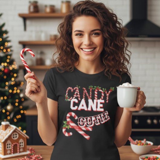 En Tri-matière CANDY CANE CUTIE T-Shirt 
