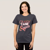 En Tri-matière CANDY CANE CUTIE T-Shirt  (Recto plein)