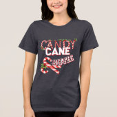 En Tri-matière CANDY CANE CUTIE T-Shirt  (Recto)
