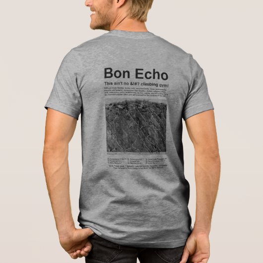 En Tri-matière Ce T-shirt n'est pas bon Echo (Verso)