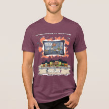 Chemineur Canadien | T-Shirt Tri-Blend Humour de B