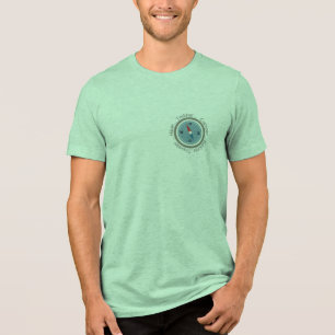 En Tri-matière Chemise "Compass T-Shirt Traveler & Explorer" pers