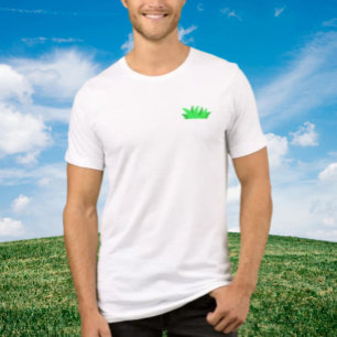 En Tri-matière Chemise d'application du gazon   T-shirt drôle pou
