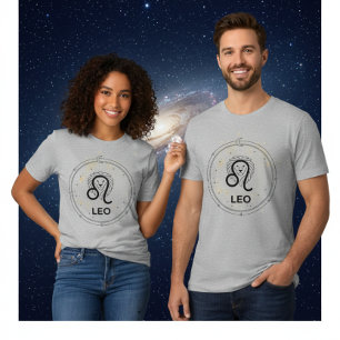 En Tri-matière Chemise Leo Zodiaque Astrologie Lion T-Shirt