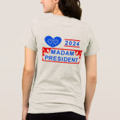 En Tri-matière Chemise T-Shirt de base pour femmes (Verso)