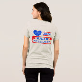 En Tri-matière Chemise T-Shirt de base pour femmes (Verso intégral)