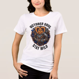 En Tri-matière Chemise T-shirt October Soul Stay Wild Ram