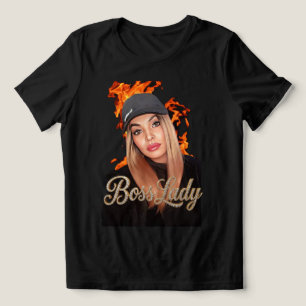 En Tri-matière Chemise Tri-Blend T-Shirt Boss Lady