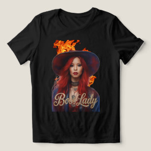 En Tri-matière Chemise Tri-Blend T-Shirt Boss Lady