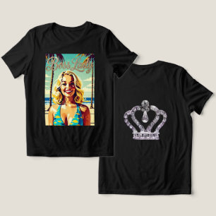 En Tri-matière Chemise Tri-Blend T-Shirt Femme Patronne