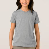 En Tri-matière Classic Grey Basic T-Shirt – Comfortable Everyday  (Recto)