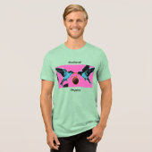 En Tri-matière Coconuts Don't Migrate Medieval Physics T-shirt (Recto plein)