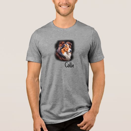 En Tri-matière Collie T-Shirt (Recto)