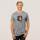 En Tri-matière Collie T-Shirt (Recto plein)