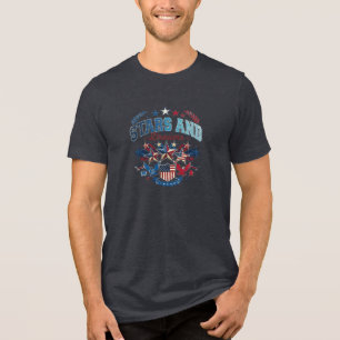 En Tri-matière Conception de T-Shirt Étoiles et Rêves