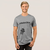 En Tri-matière conception de T-shirt gangster, (Recto plein)