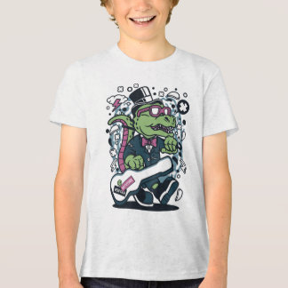 En Tri-matière Cool Dino avec T-shirt Top Hat Kids