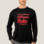 En Tri-matière Correctional officers Support T-shirt (Recto)