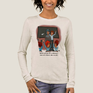 En Tri-matière Emmenez-moi avec une T-shirt Tri-Blend à longue po