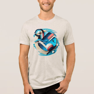 En Tri-matière Ethereal Echo - T-shirt Art numérique