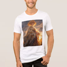 Fantasy Anime Style Sunset Art T-Shirt