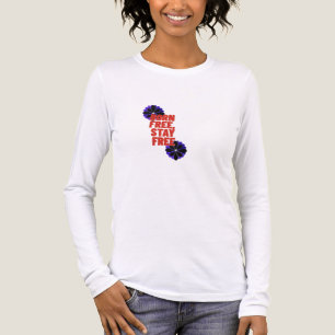 En Tri-matière Femme T-Shirt Patriotique du 4 Juillet USA Drapeau