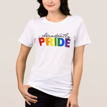 Fière de l'arc-en-ciel d'être gay T-shirt