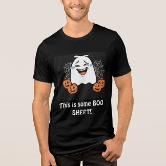 En Tri-matière Funny T-shirt d'Halloween avec rire Fantôme