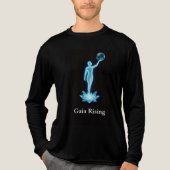 En Tri-matière Gaia Rising Bella Mens Long Sleeved T-Shirt (Recto)