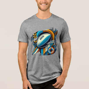 En Tri-matière Grille sportive - T-shirt de football américain