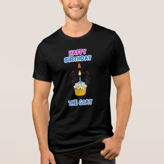 En Tri-matière Happy Birthday The GOAT Men’s Funny T-Shirt | Cool