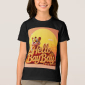 En Tri-matière "Hello Bay - Design tendance T-shirt pour enfants" (Recto)