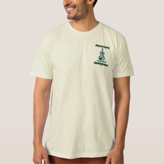 En Tri-matière Hologrammes harmoniques T-shirt (Devant)