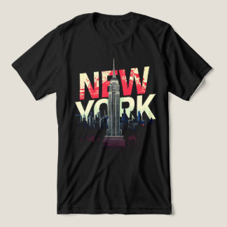 En Tri-matière I Heart NYC" T-shirt - Casual New York City Urban